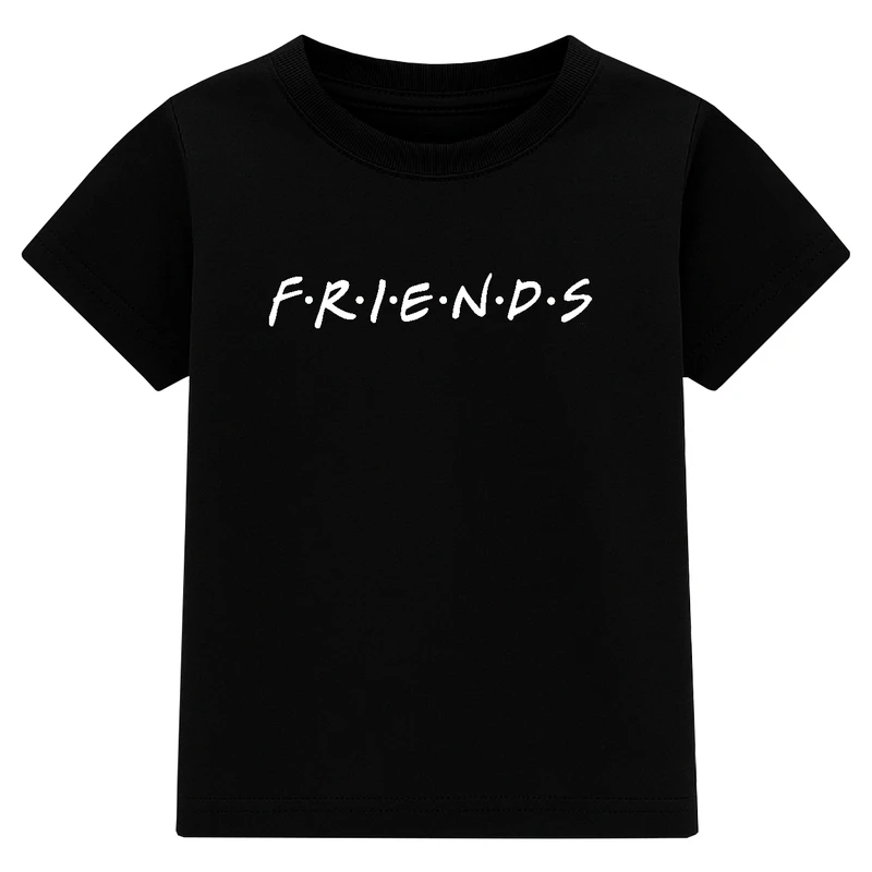 تی‌شرت آستین کوتاه پسرانه مدل A11 طرح دوستان
