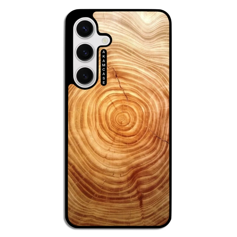 کاور آکام مدل AMC-WSGS24-WOOD-2 مناسب برای گوشی موبایل سامسونگ Galaxy S24