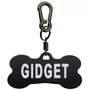 پلاک شناسایی سگ مدل Gidget