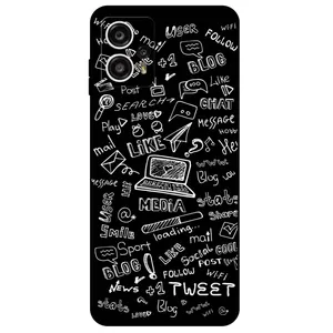 Megafone Social Media 1898 Cover For Motorola Moto G13 / G23