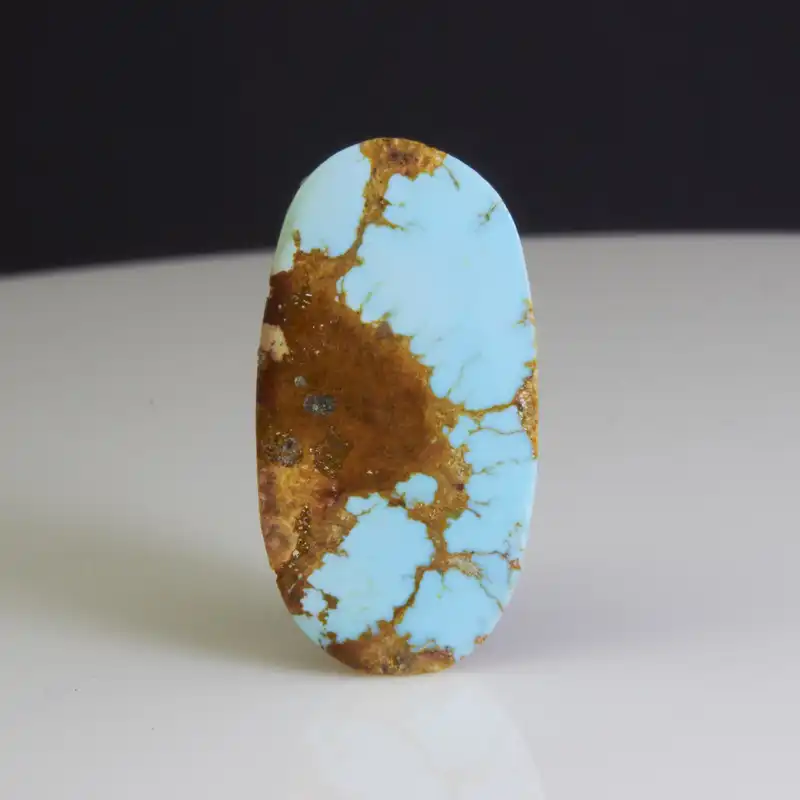 سنگ فیروزه مدل نیشابوری شجری کد AK2