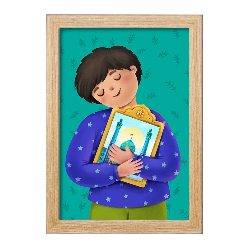 تابلو خندالو مدل نیمه شعبان کودکانه کد 25532