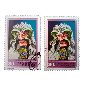 تمبر یادگاری مدل ملل کد bc-2286 مجموعه 2 عددی