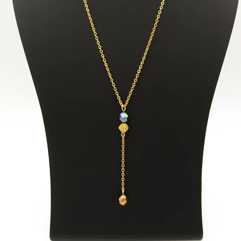 گردنبند طلا 18 عیار زنانه مانچو کد sfg647