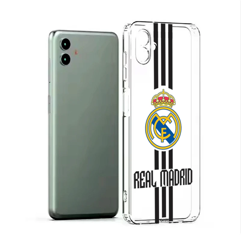 کاور طرح Real Madrid مناسب برای گوشی موبایل سامسونگ Galaxy A06