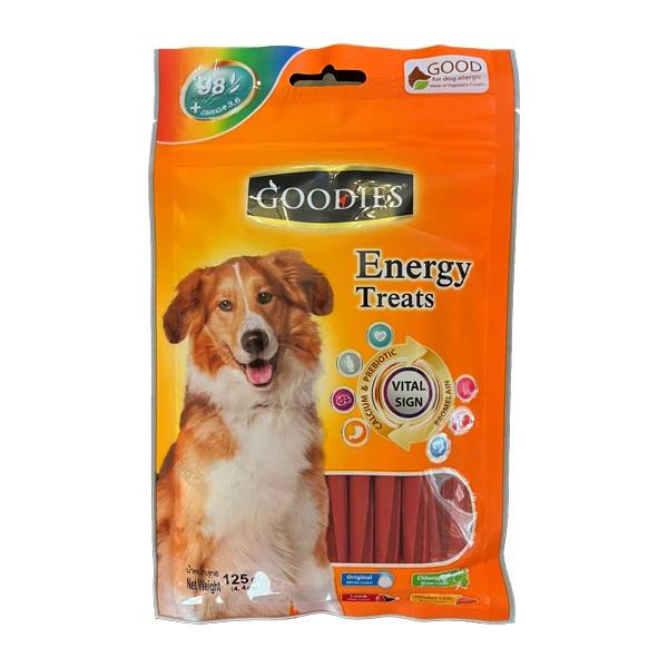 تشویقی سگ گودیز مدل Meat Lamb طعم گوشت وزن 125 گرم