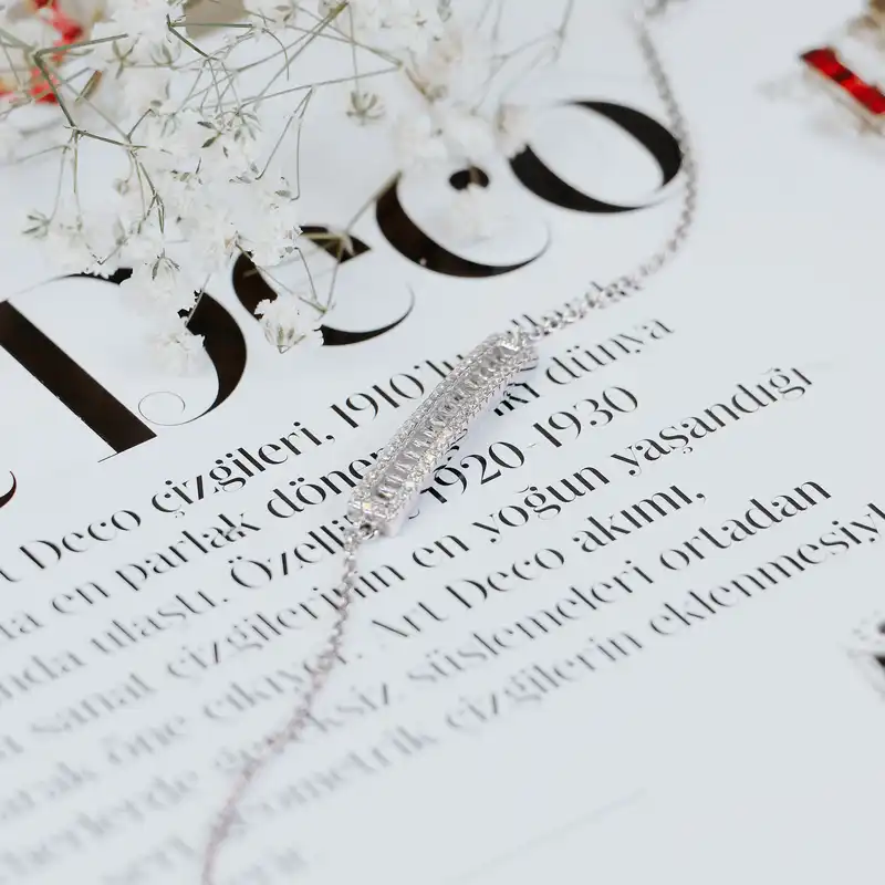 دستبند نقره زنانه جی تی ای مدل جی نایس 49