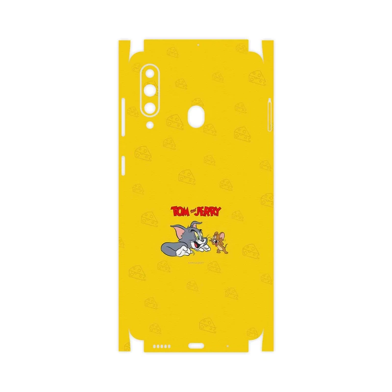 برچسب پوششی ماهوت مدل Tom and Jerry-FullSkin مناسب برای گوشی موبایل سامسونگ Galaxy A60