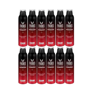  اسپری خوشبو کننده بدن مردانه فیکورس مدل Fahrenheit Absolute حجم 200 میلی لیتر مجموعه 12 عددی