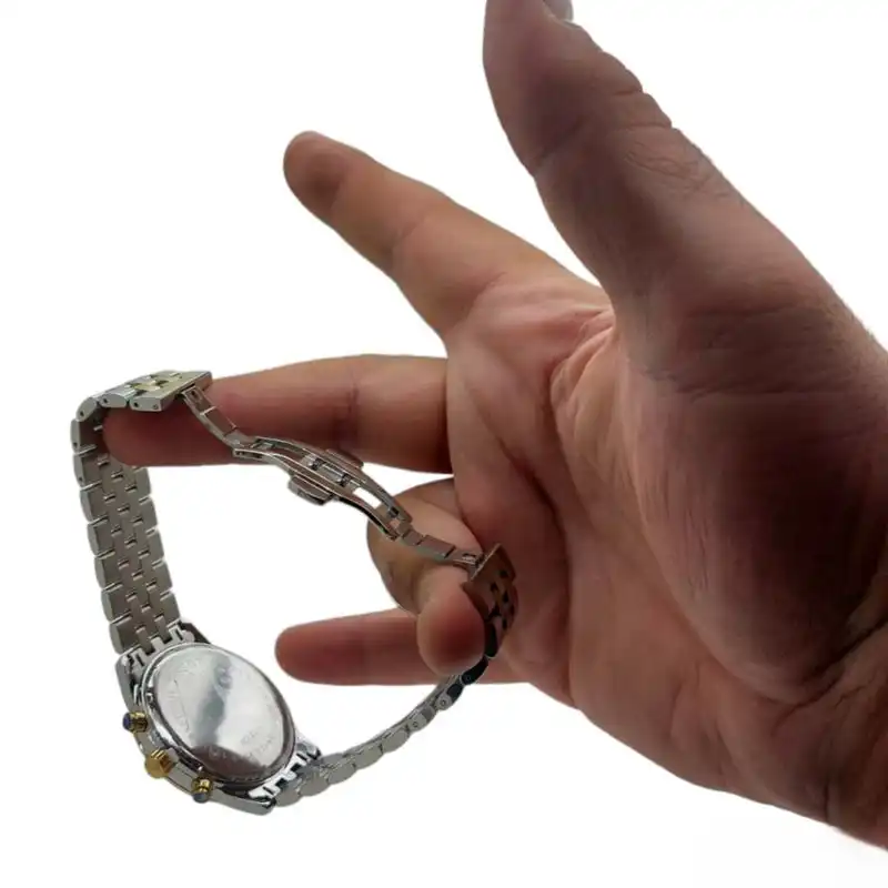 ساعت مچی عقربهای مردانه مدل سه موتور فعال کرنوگراف کد CHEMIN SR-GD-WE