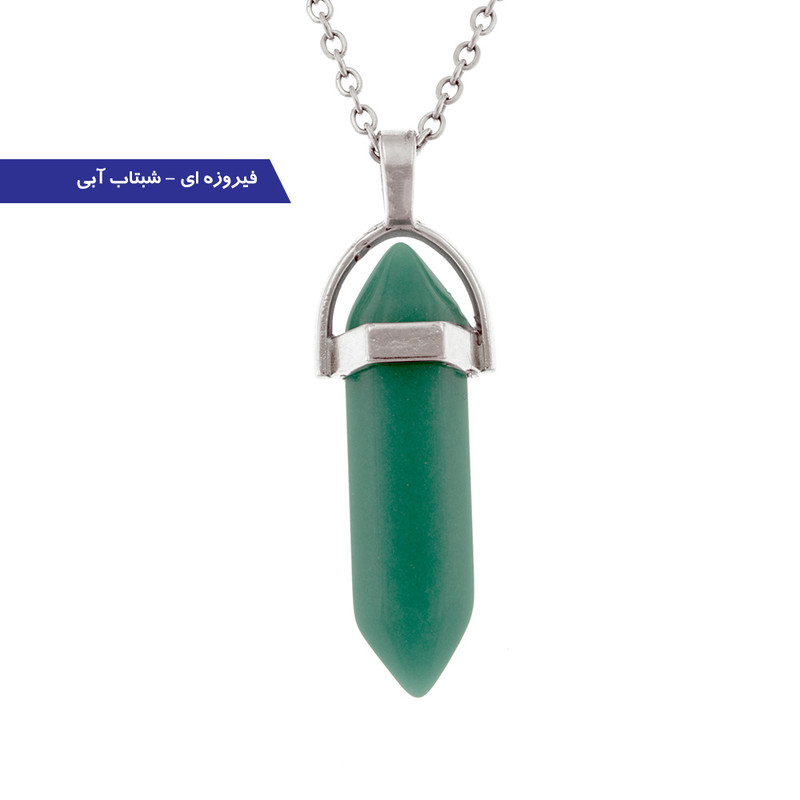 گردنبند برانت طرح شبتاب مدل کریستال سنگی گردنبند برانت طرح شبتاب مدل کریستال سنگی