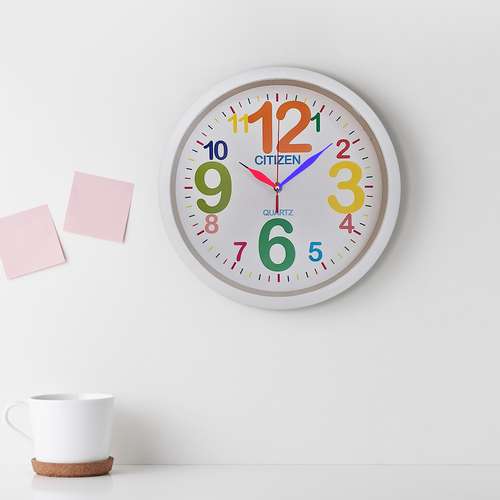 ساعت دیواری مدل رنگارنگ کد 4021206