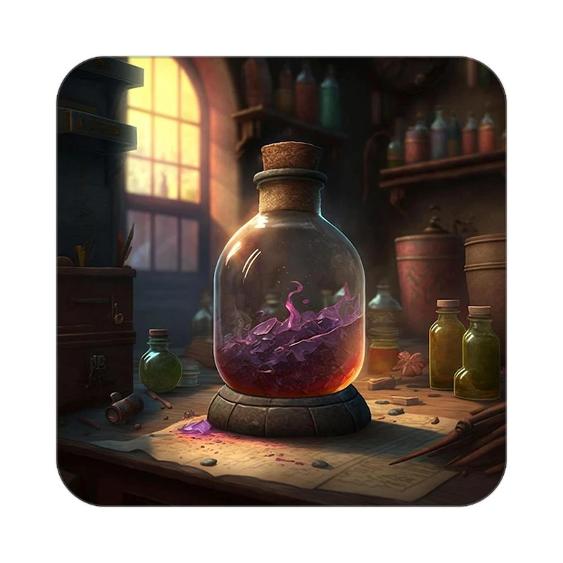 زیر لیوانی کاکتی طرح هری پاتر Harry Potter مدل mp44983