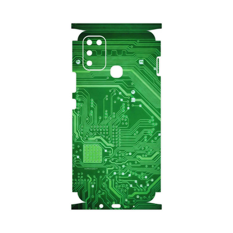 برچسب پوششی ماهوت مدل Green-Printed-Circuit-Board-FullSkin مناسب برای گوشی موبایل اینفینیکس Hot 11 Play
