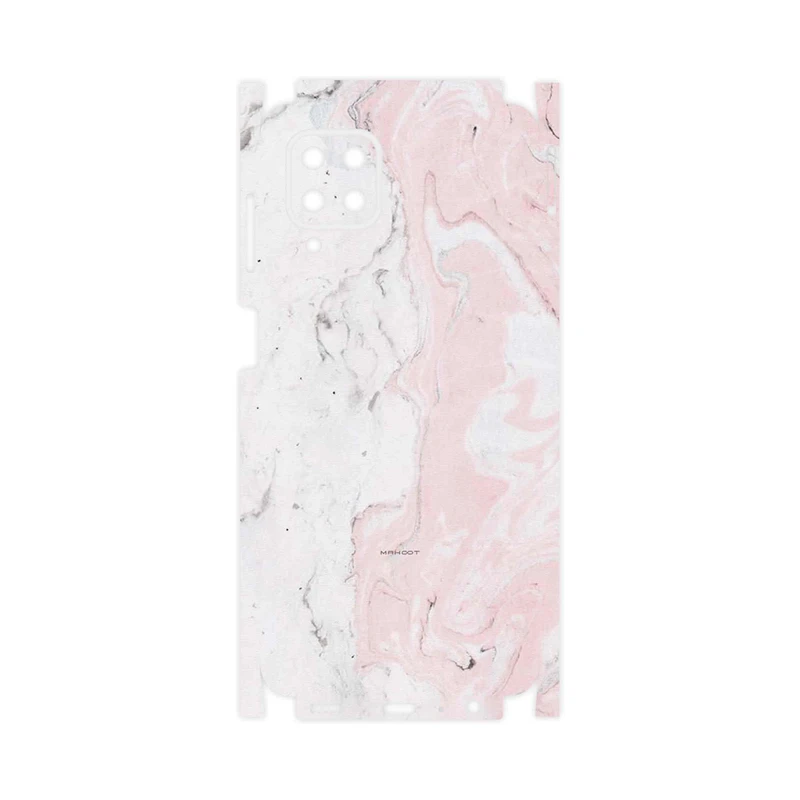 برچسب پوششی ماهوت مدل Blanco_Pink_Marble-FullSkin مناسب برای گوشی موبایل سامسونگ Galaxy F22