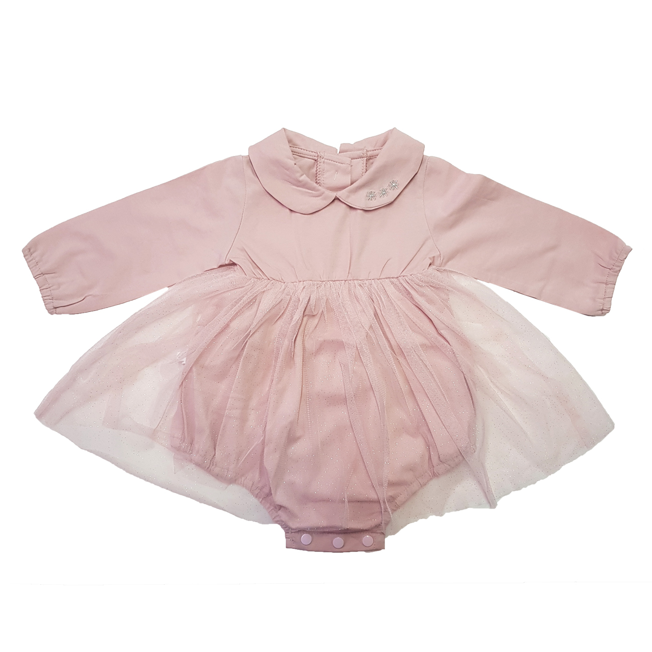 بادی نوزادی مدل دامن تور SB 207