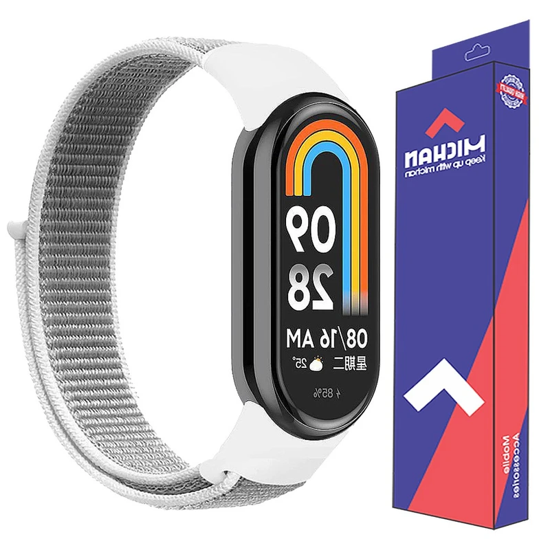 بند ساعت میچان مدل Fabric strap مناسب برای مچ بند هوشمند شیائومی Mi Band 8/9