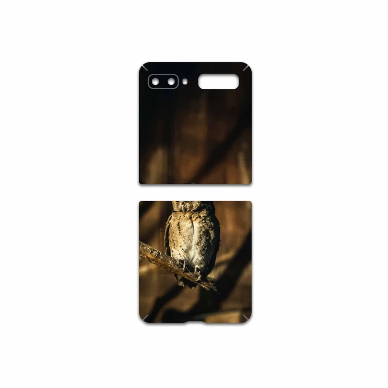 برچسب پوششی ماهوت مدل Owl مناسب برای گوشی موبایل سامسونگ Galaxy Z Flip