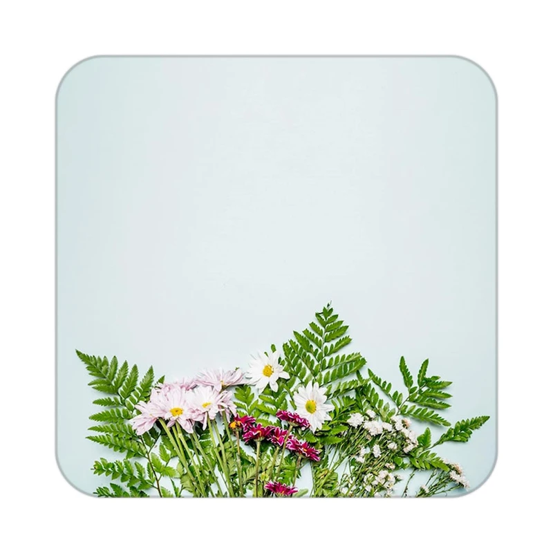 زیر لیوانی کاکتی طرح گل مدل mp16603