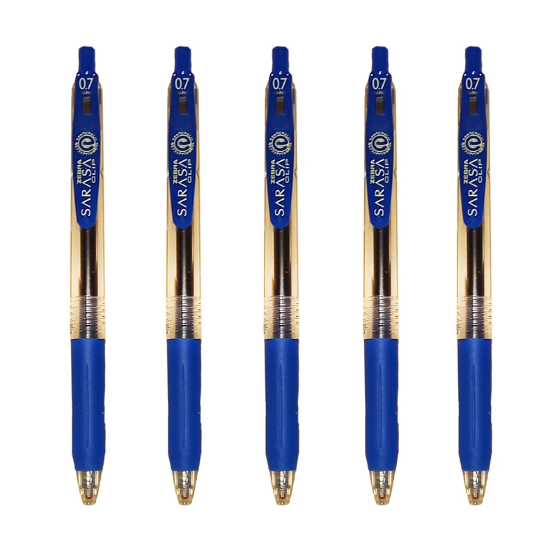 روان نویس 0.7 میلیمتری زبرا مدل Sarasa Clip بسته 5 عددی