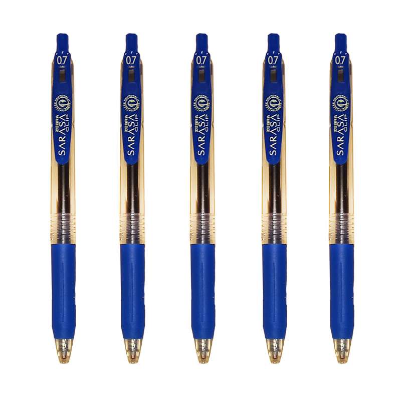 روان نویس زبرا مدل Sarasa Clip کد 0.7 بسته 5 عددی