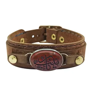 دستبند نقره سلین کالا مدل عقیق خطی کد ce-As21