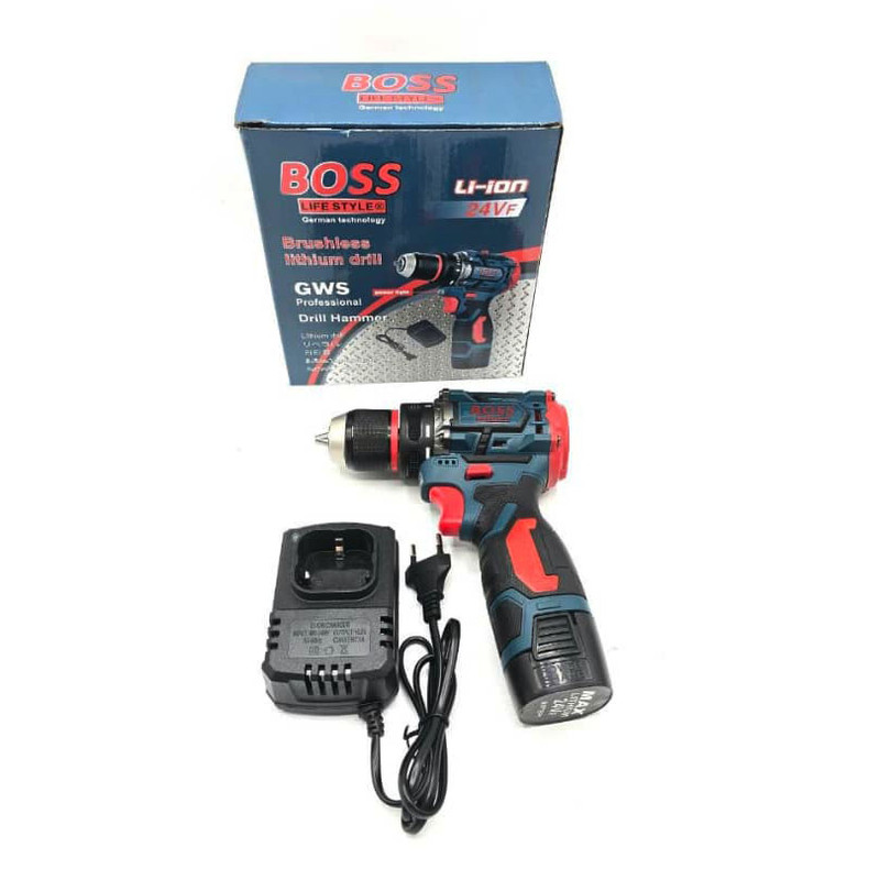 پیچ گوشتی شارژی باس مدل LIFE STYLE - 3034 کد 24V