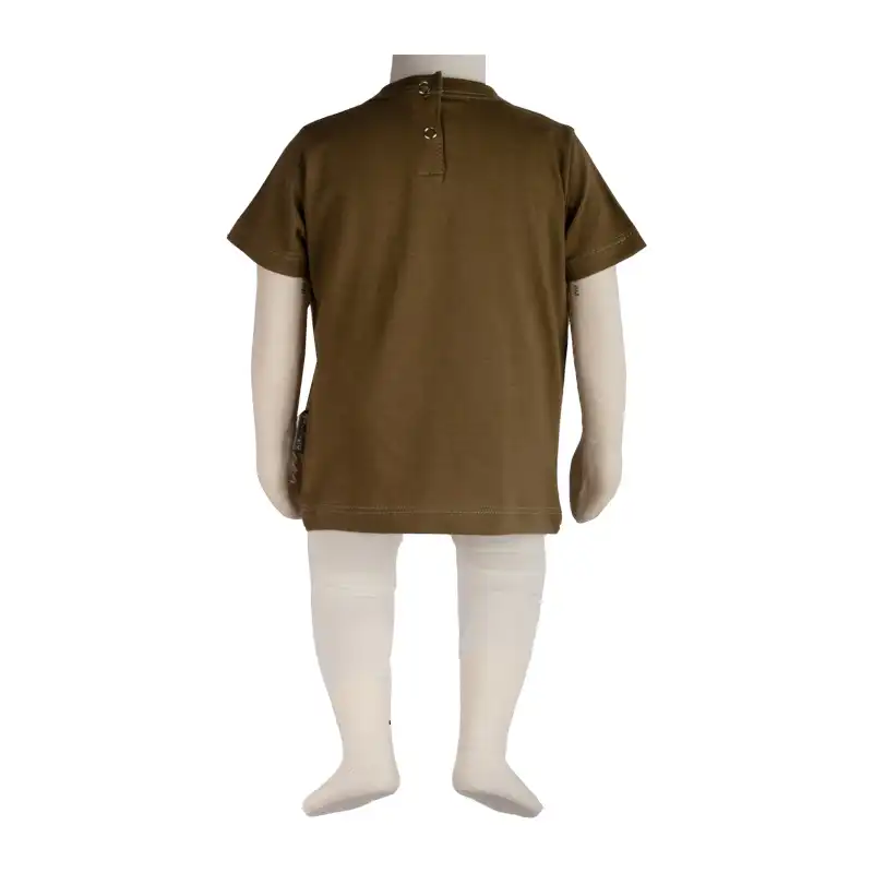 تی شرت آستین کوتاه نوزادی ادمک مدل تیم کد 150004