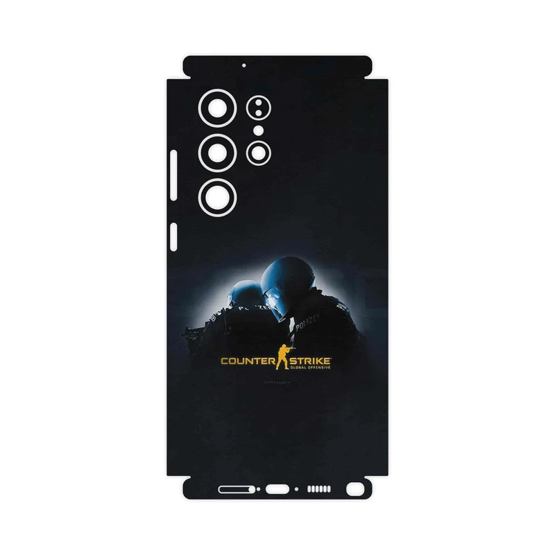 برچسب پوششی ماهوت مدل Counter_Strike-FullSkin مناسب برای گوشی موبایل سامسونگ Galaxy S23 Ultra