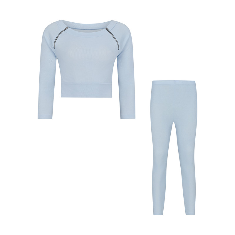 ست کراپ و شلوار زنانه ناتوسا مدل NT819-4