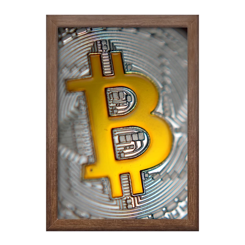 تابلو خندالو طرح بیت کوین (Bitcoin) کد F1636