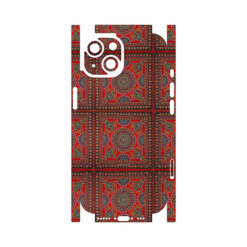 برچسب پوششی ماهوت مدل Embroidered Rug-FullSkin مناسب برای گوشی موبایل اپل iPhone 15