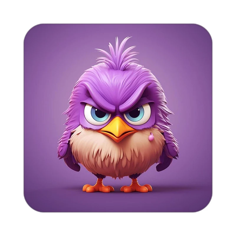 زیر لیوانی کاکتی طرح حیوانات کارتونی مدل mp27512