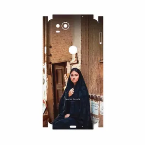 MAHOOT Portrait of an Iranian Woman-FullSkin Cover Sticker for Google Pixel 2