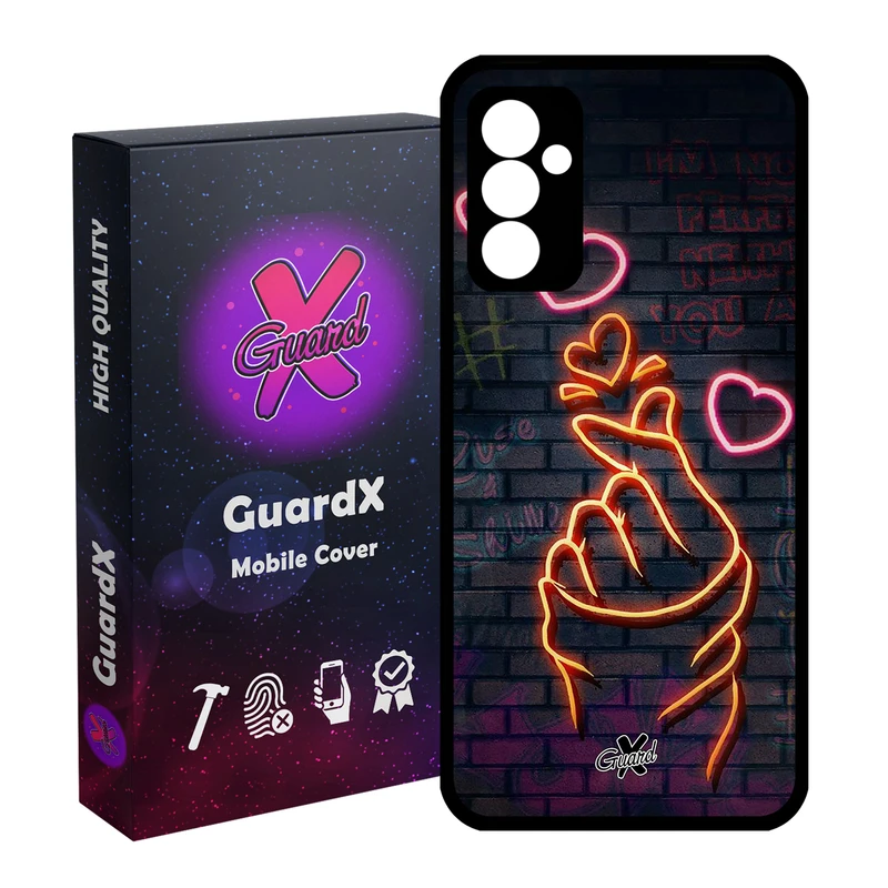 کاور گارد ایکس طرح Love مدل Glass10022 مناسب برای گوشی موبایل سامسونگ Galaxy A15 4G / A15 5G