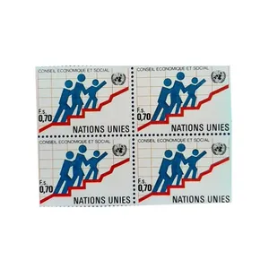 تمبر یادگاری مدل آمار مجموعه 4 عددی