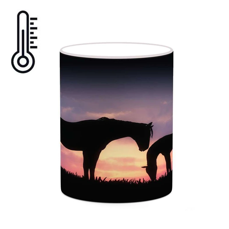 ماگ حرارتی کاکتی مدل اسب کد mgh24350