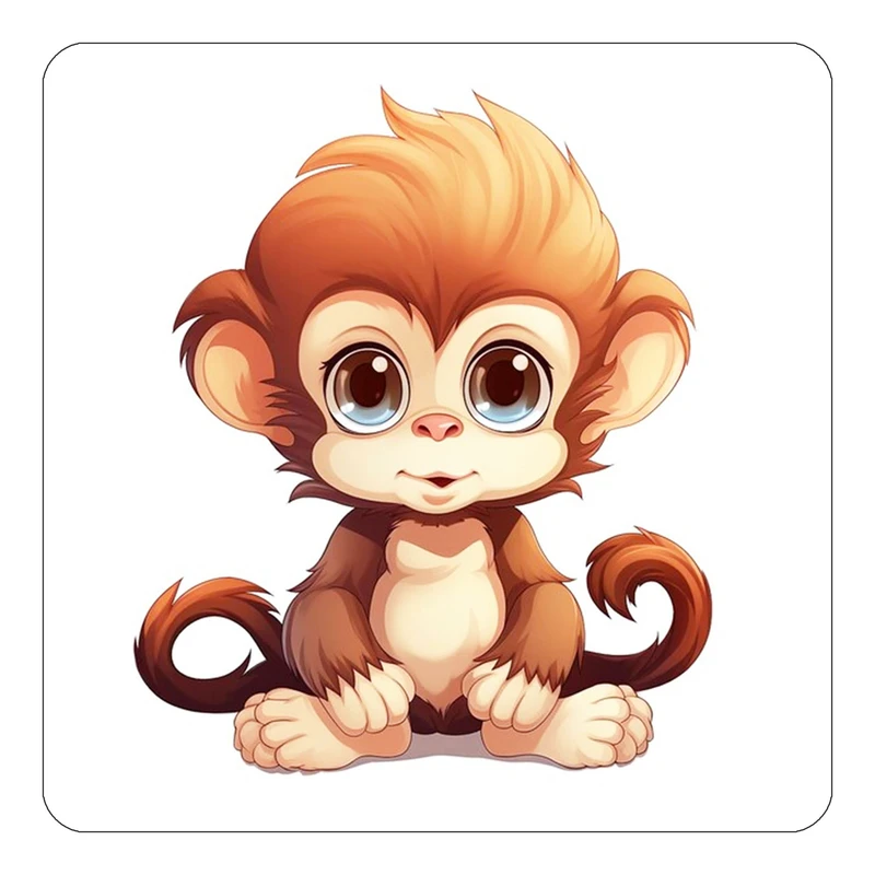 مگنت کاکتی طرح حیوانات کارتونی مدل mp28278