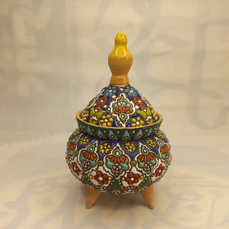 قندان میناکاری کد 02