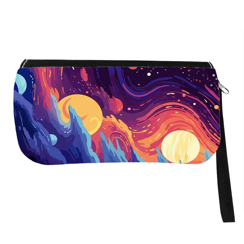 جامدادی پاد آفرین مدل فانتزی طرح آسمان و ابر و ماه کد p794