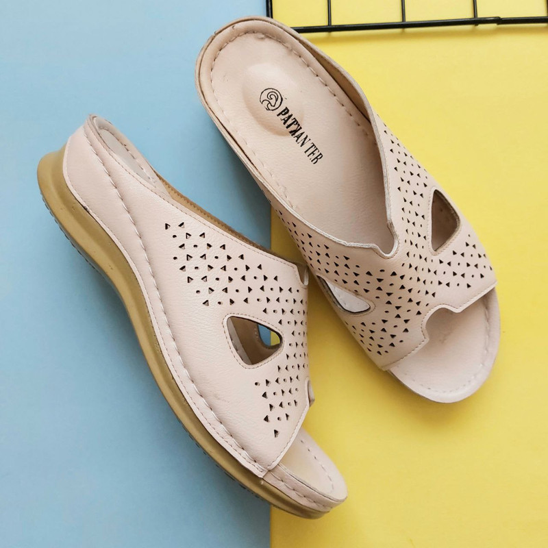 دمپایی زنانه پاتکان مدل 138 لیزری