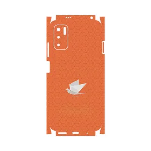 MAHOOT Minimalist origami bird-FullSkin Cover Sticker for Xiaomi Redmi Note 10 5G