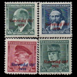تمبر یادگاری مدل خارجی مجموعه 4 عددی