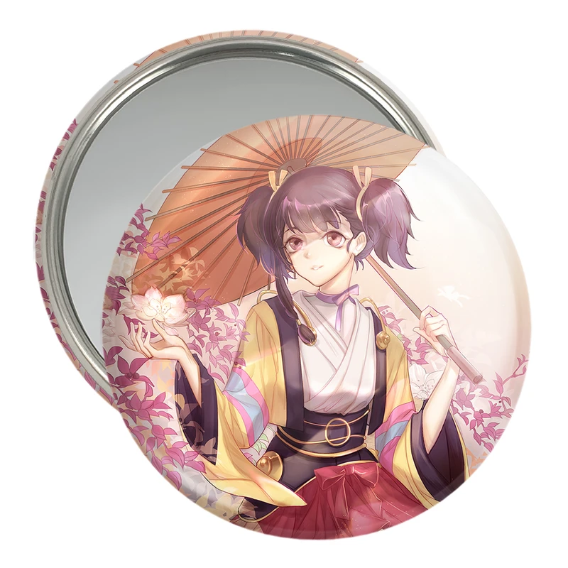 آینه جیبی خندالو مدل مومی انیمه کابانری (Kabaneri) کد 35975