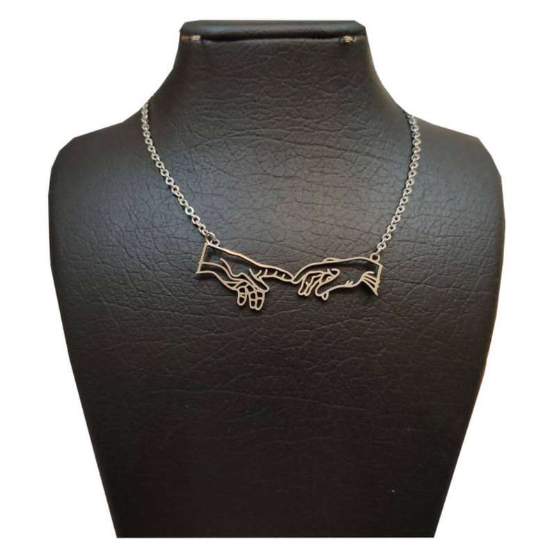 گردنبند زنانه مدل دست آفرینش آئورا 278 گردنبند زنانه مدل دست آفرینش آئورا 278