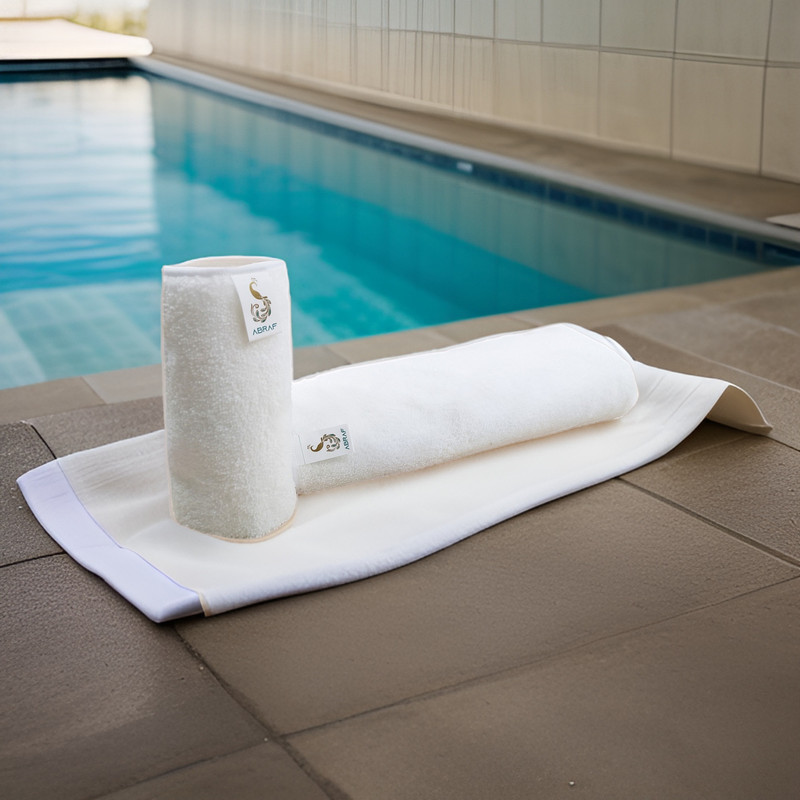 حوله استخری ابراف مدل هتلی کد ABM140 مجموعه 2 عددی