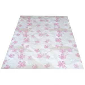 سفره 10 نفره طرح گل صورتی کد soba142