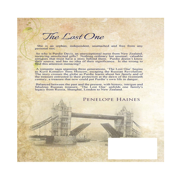 کتاب The Lost One: A Russian Legacy اثر Penelope Haines انتشارات نبض دانش کتاب The Lost One: A Russian Legacy اثر Penelope Haines انتشارات نبض دانش