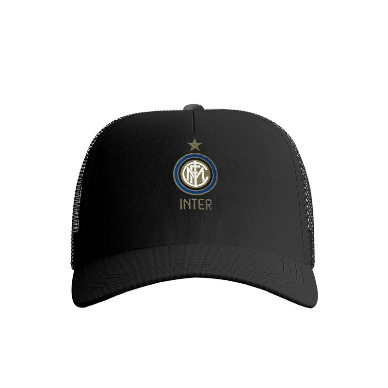 کلاه کپ پاد آفرین مدل فوتبالی اینتر میلان کد 700