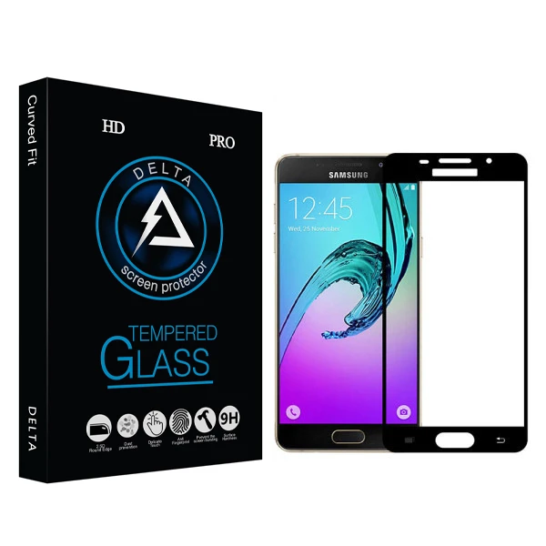 محافظ صفحه نمایش شیشه ای دلتا مدل Fit مناسب برای گوشی موبایل سامسونگ galaxy A710